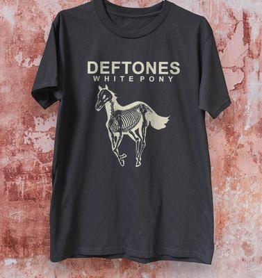 NEW Deftones Band White Pony Album Cotton Black S-5XL T Shirt US068