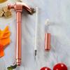 2Pcs Creative Hammer Shaped Gel Pen with Black Ink Funny Hammerhead Design Ballpoint Pen for Students Office,Smooth Writing Novelty Stress Relief