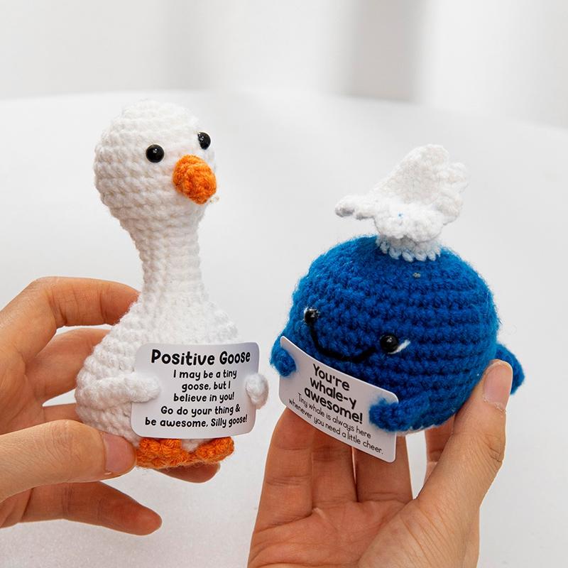 Positive Potato Ornament Desk Accessories Offices Accessories Desktop Decoration Crochet Fruits Vegetables Christmas Gift