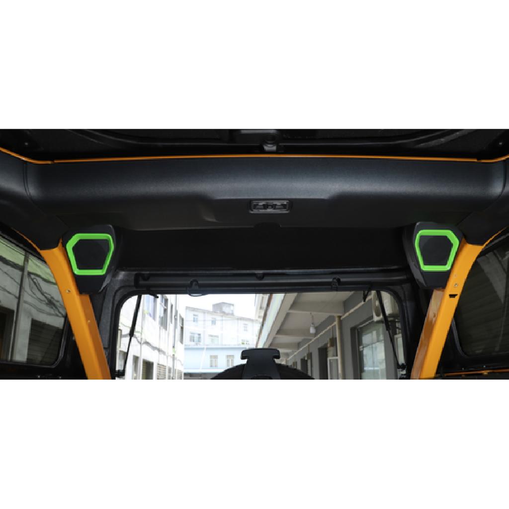 2x  Light Green Rear Trunk Speaker Trim Cover Accessories Parts for Ford Bronco