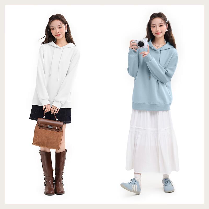 MJ STYLE Women's Oversized Hooded Sweatshirt