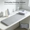 Either-Side Ironing Pad with Folding Design, Space-Saving Garment Care Work Area for Home, Office, Dorm, or Travel Use
