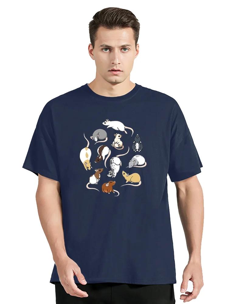 Summer Funny Mother Of Rats Men T-Shirt Women Male Casual Tops Retro T Shirt Streetwear Graphic TShirt Clothing Oversized Tops