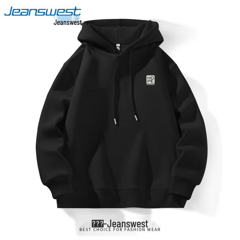 

Jeanswest Men s HOPE Letter Print Hooded Sweatshirt M