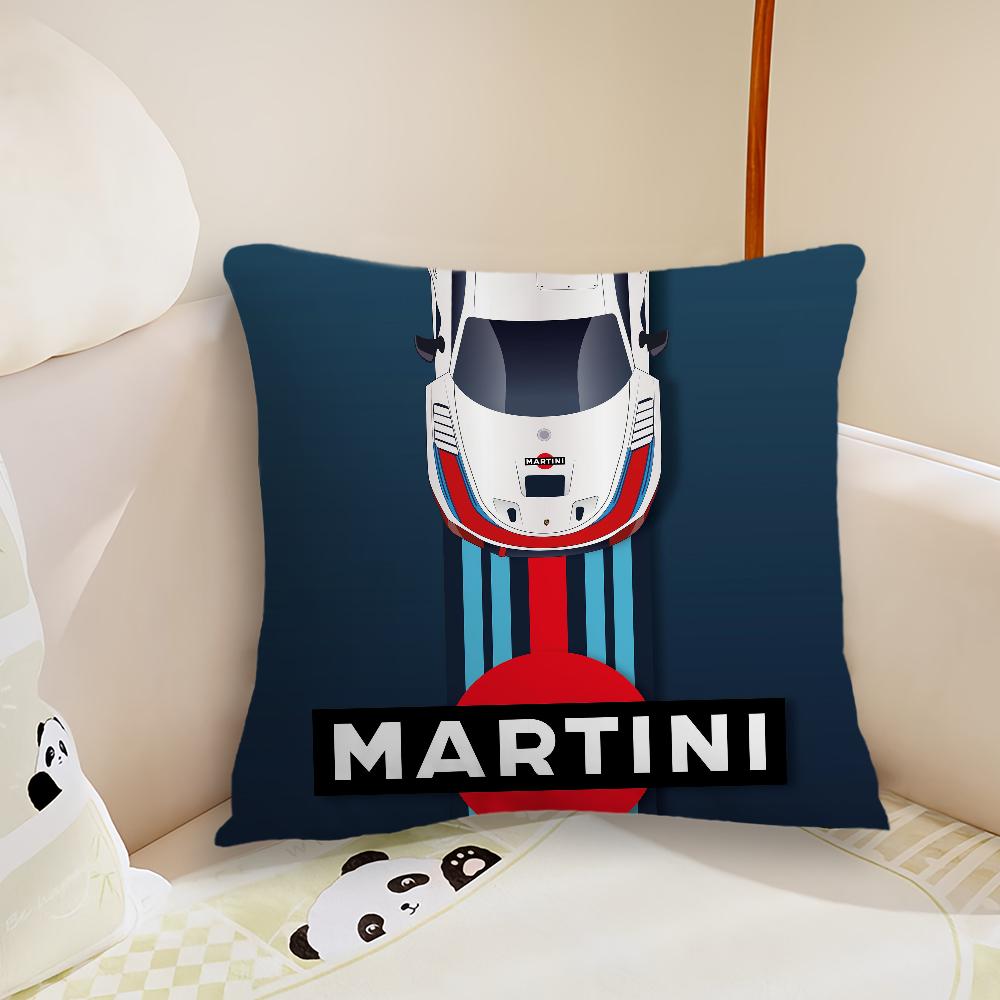 Cushion Cover Living Room Racing Fashion Headboard Bedroom Office M-Martini-S Cushion Cushion Sofa Nap Time Pillow Cars Case