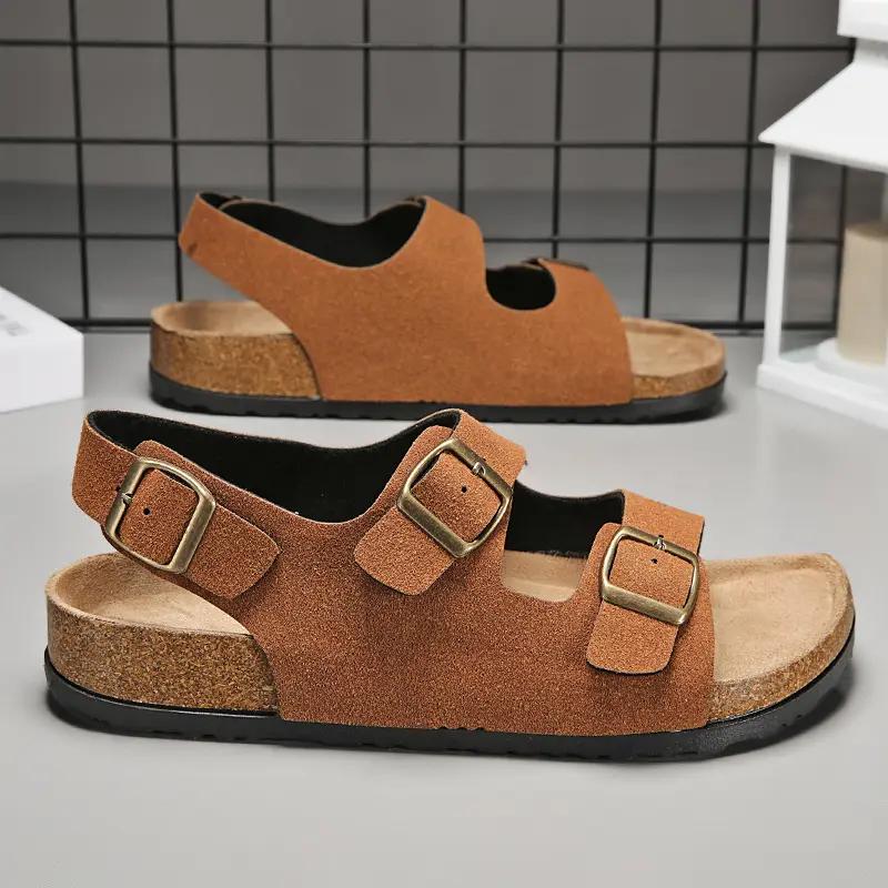 Fashion Men Shoes Women Outdoors Luxury Sandals for Men Breathable Thick Bottom Unisex Soft EVA Non-slip Women Sandals Summer 2024 Beach