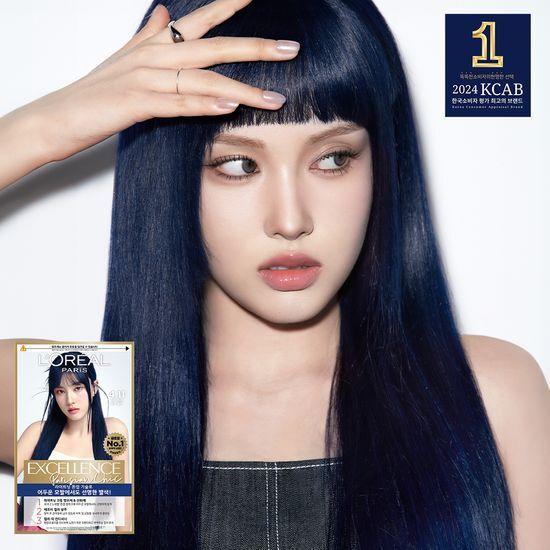 L'Oréal Paris NEU Excellence Parisian Chic Level Ink Nr. 4.21 Tinte Lila/ Nein. 4.11 Tintenblau 2 Farben