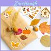 Adorable Fall Themed Cartoon Puzzle Stickers For Kids Creative Diy Fun Activities
