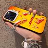 D-DHL-L Logo Color Phone Case For iPhone 17 16 15 14 13 12 11 Pro Max Plus Pro Shell