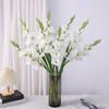 Umělý mečík Květina Realistická Falešná Hedvábná Květina Domov Kancelář Svatba Večírek Vnitřní Venkovní Umělá Květina Květ Dekorace
