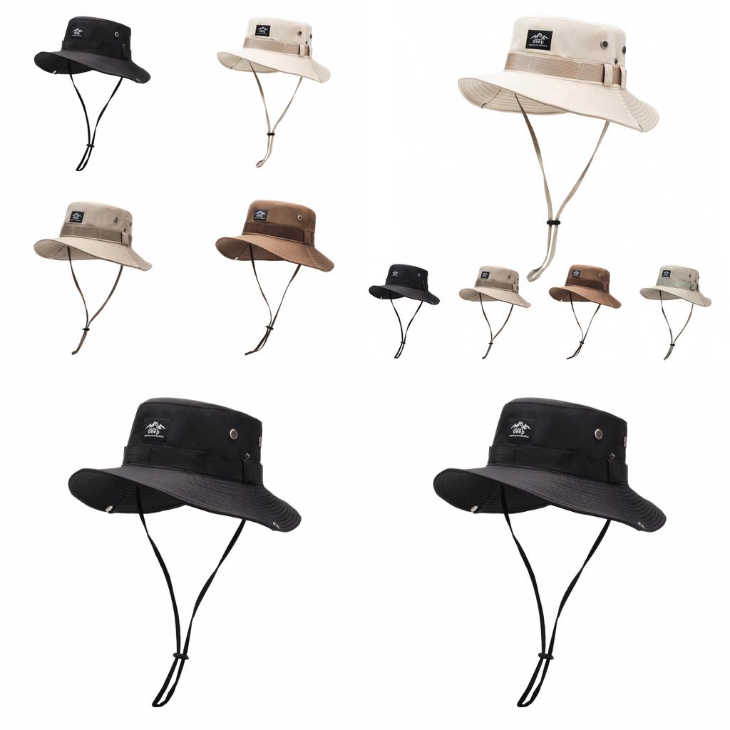 Outdoor Sun Hat With Sun Protection For Fishing And Hiking In Summer