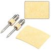 With Sponge Soldering Iron Tip Nozzle Wire Steel Welding Head 50 Mm Accessories B C K Type E10 Interface Power Tools