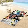Name Custom Lana Del Rey Print Beach Towel, Large Soft Quick Dry Towel for Beach Camping Swimming
