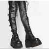 Wedges Long Boots For Women Autumn Winter Over-The-Knee Boots Cosplay High Platform Women Boots New High Heel Gothic