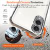 Luxury Plating Clear Shockproof Case For Samsung Galaxy S25 Edge S24 S23 S22 S21 Ultra Plus FE A55 Note 20 Silicone Soft Cover