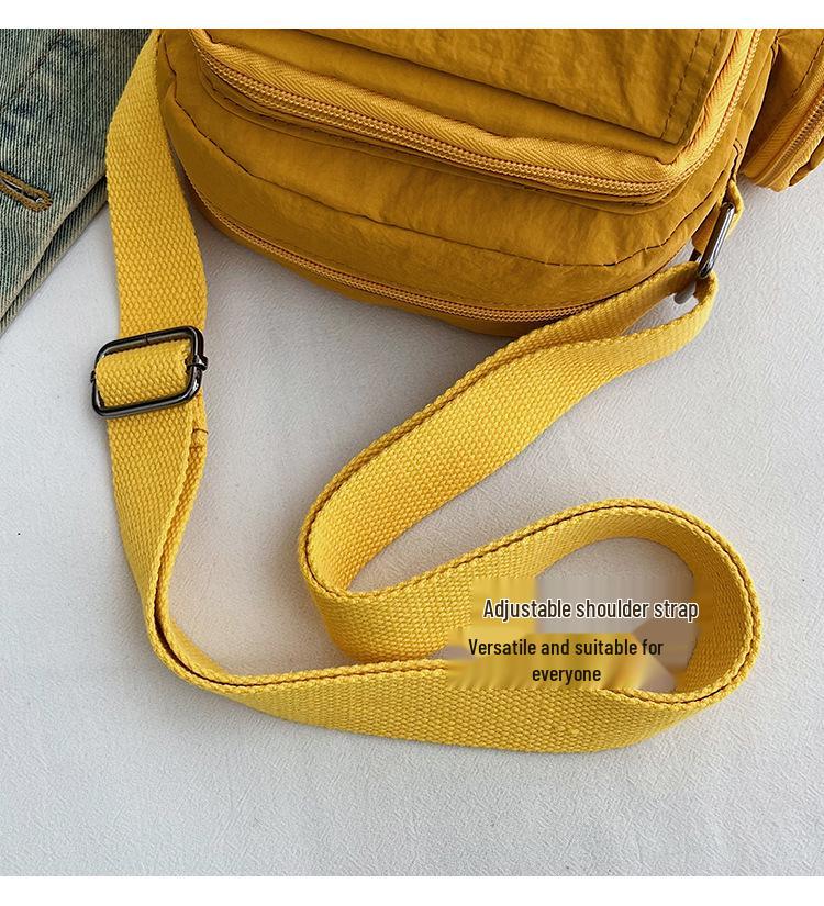 Borsa a tracolla unisex impermeabile multi-tasche - Borsa a spalla di grande capacità per sport, outdoor e uso fotografico