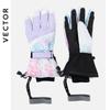 Manoplas 2 en 1 extra gruesas para hombre y mujer, guantes de esquí, snowboard, nieve, deportes de invierno, cálidos, impermeables, cortavientos, esquí, palma de piel sintética
