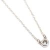 TIFFANY&Co. [Excellent Condition] AG925 Elsa Peretti Diamonds by the Yard Single Diamond Pendant Necklace SilverUsed