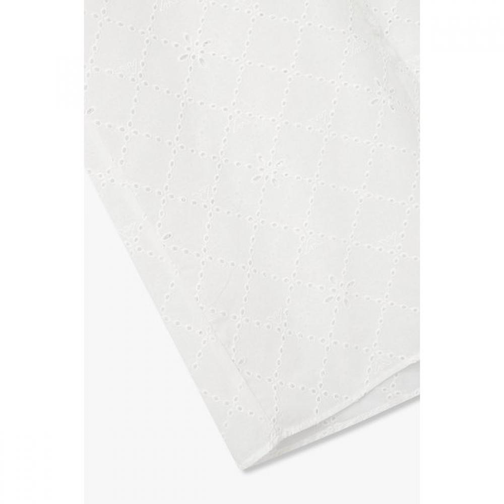 Emporio Armani Women Eyelet Lace Lounge Dress 0826119505