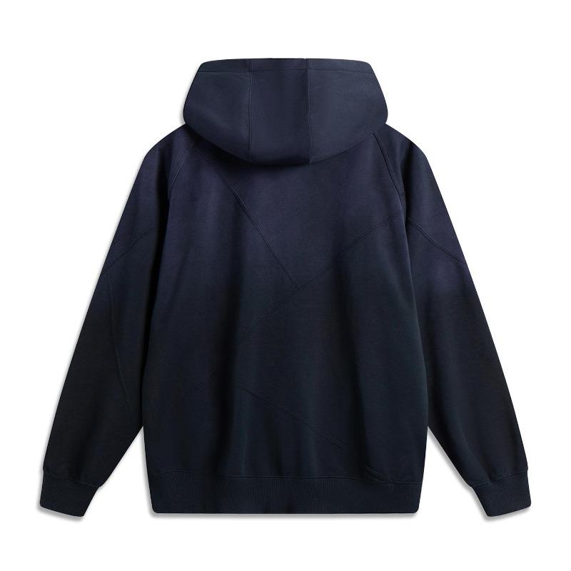Li Ning Wade Serie Einfach Vielseitig Farbverlauf Locker Kapuzenpullover Herren Kapuzenpullover AWDV255-1
