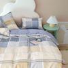 KINTHERI Pure Cotton 4-Piece Bedding Set