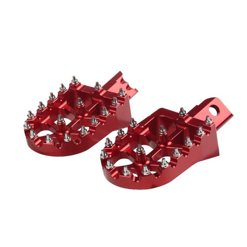 Aluminum CNC Front Foot Pegs Honda CRF50 XR70 CRF110 SSR SDG Xmotor Motorcycles