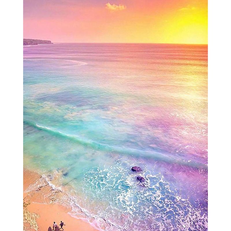 

Полный круглый 5D Алмазная картина Пейзаж DIY Алмазная вышивка Икона Пейзаж Мозаика Домашний декор Настенное искусство Full Round 20x30CM