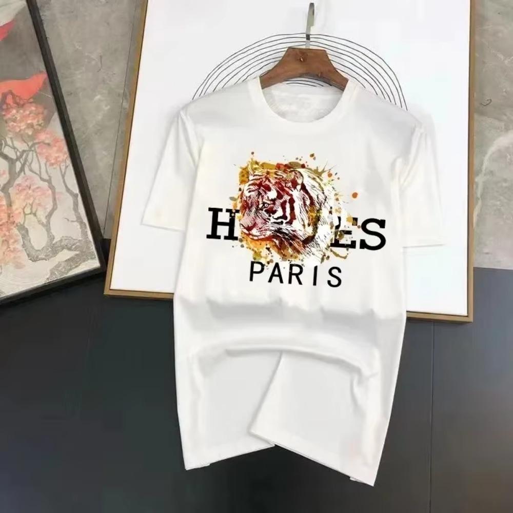 Fashion Oversized Graphic T Shirt Short Sleeve Men's Clothing Tee Top Summer Cotton Casual Round Neck Harajuku 2024 Y2k Shirts