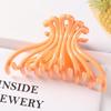 Geometric Forked Claw Clip: Japanese & Korean Fashion Hair Accessory for Women