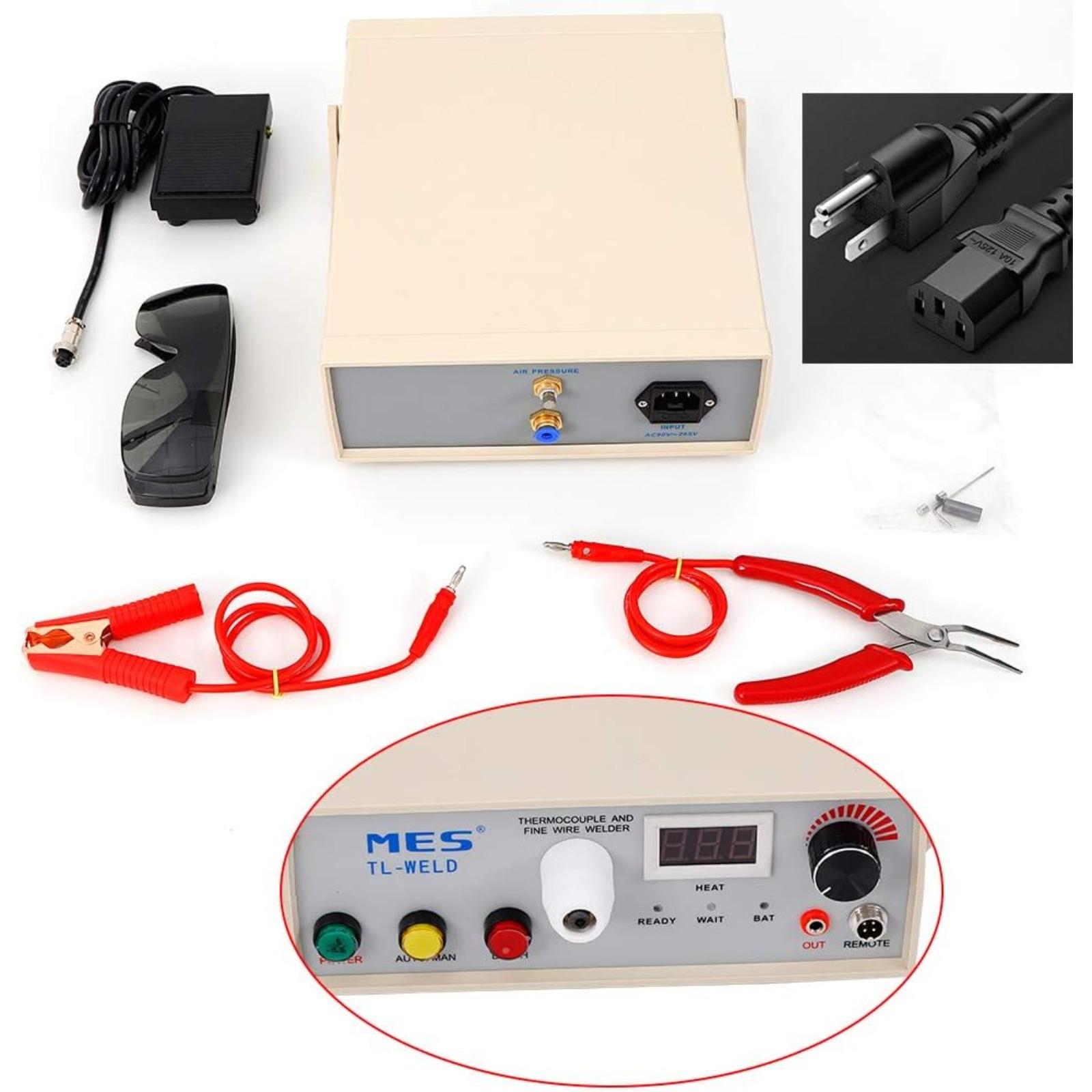 

Portable Thermocouple Welder Machine AC Welding, Foot Drive, Manual Control, Metal Magnetic Welding Precision Microelectronics United States