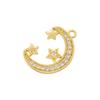ZHUKOU 9 Styles Cubic Zirconia Charms for Jewelry Making Cute Bear Jewelry Pendants Heart DIY Charms Jewelry Accessories VD1431