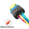 2pcs For Nissan Qashqai Dualis J10 2007 - 2013 Rear Tail Light Lamp Plug Connector Wiring Harness Loom 2009 2010 2011 2012