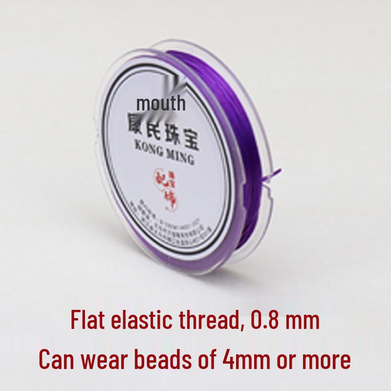 

Elastic Thread for DIY Beaded Bracelets and Prayer Beads Approx. 10m Elastic Thread [Small Roll]