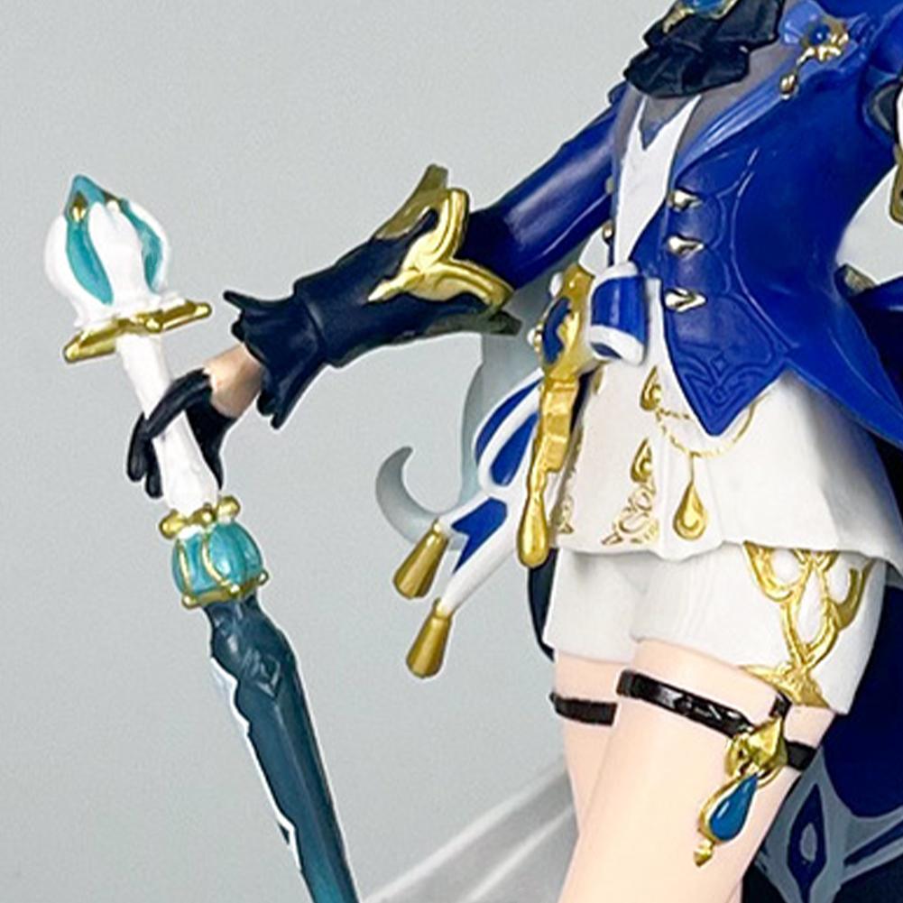 Furina Actionfigur, Sammlerstück, Ornament, PVC, Schönheitsmodell Furina de Fontaine Figur, Anime Furina Look Up Figuren, Geschenkspielzeug