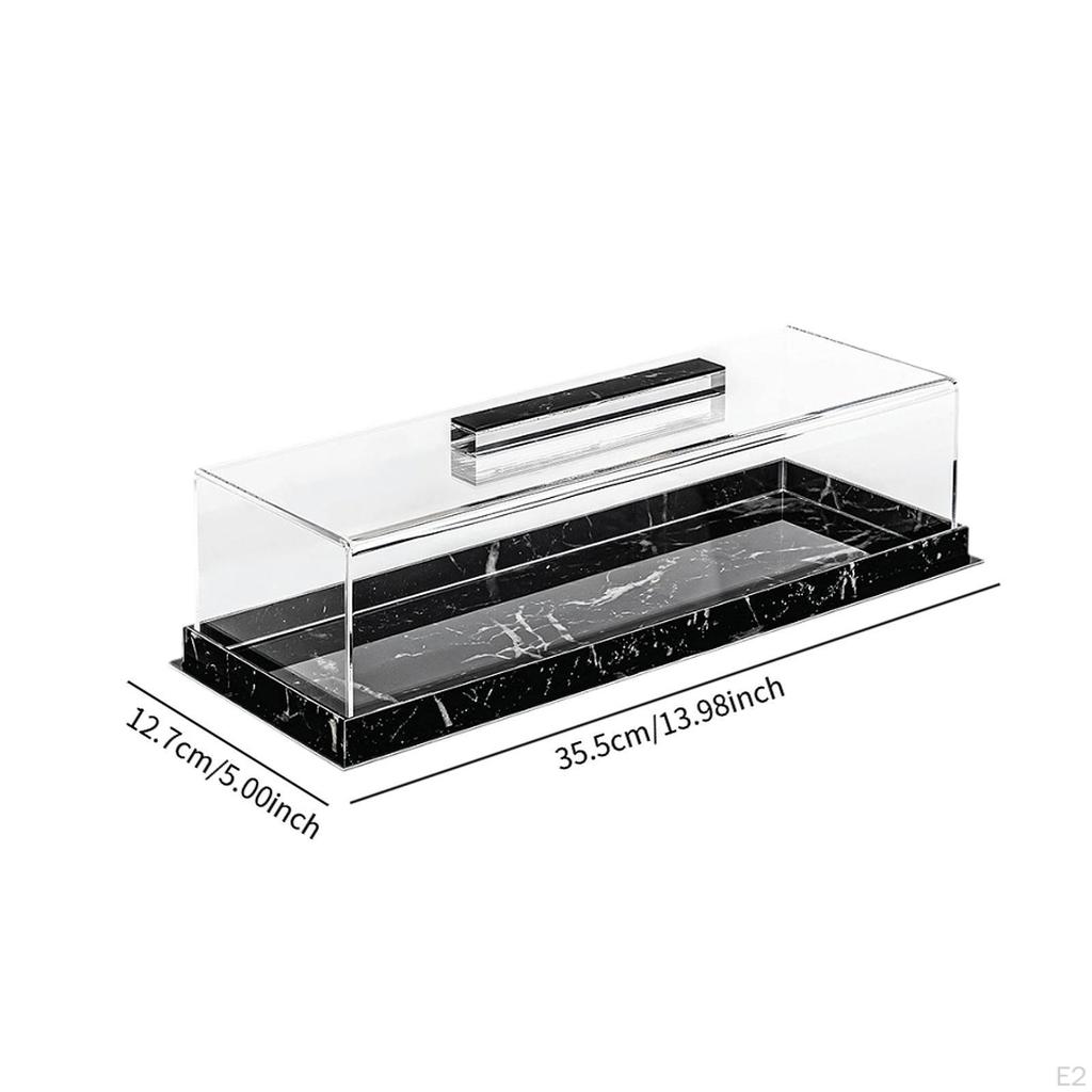 Bakevarer Utstillingsmonter Kakeholder med Klart Lokk Stativ Boks for Benkeplate Bryllup