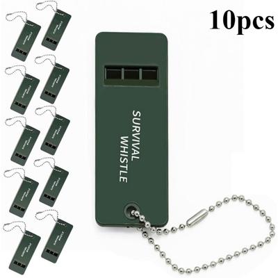 Tri-band Outdoor Survival Whistle,Perfect Camping & Emergency Whistle for Backpacking,Outdoor Camping Hiking, Boating, Hunting, Kids Rescue Signaling