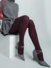Leggings Donna Vita Alta Gamba Sottile Autunno Inverno Collant Caldi Super Elastici Y2k Collant Svuotati Calze Monocolore Sexy per Donne