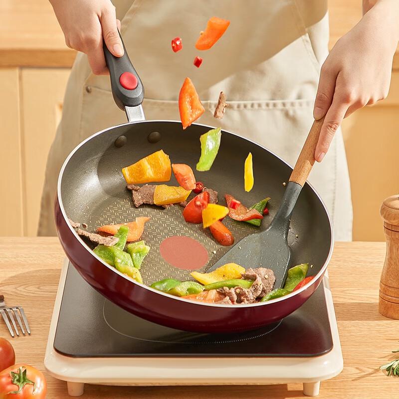 Supor Red Dot Non-Stick Frying Pan