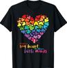 It Takes a Big Heart To Shape Little Minds Teacher Gift T-Shirt