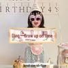 2025 Kids' Birthday Photo Props: Handheld Banner & Happy Birthday Glasses for Children's Day Party
