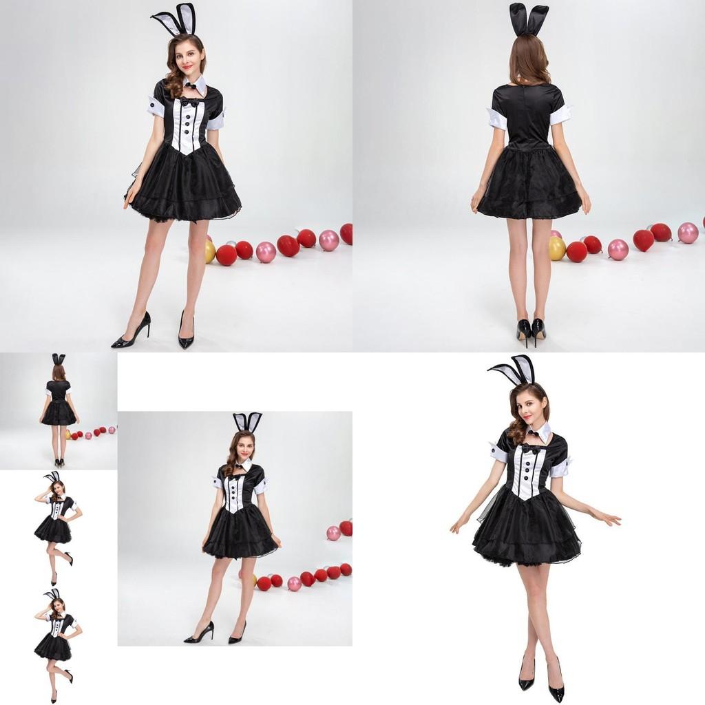 Cute Rabbit Costume For Halloween And Easter Featuring Cozy Polyester Fabric Ideal For Cosplay