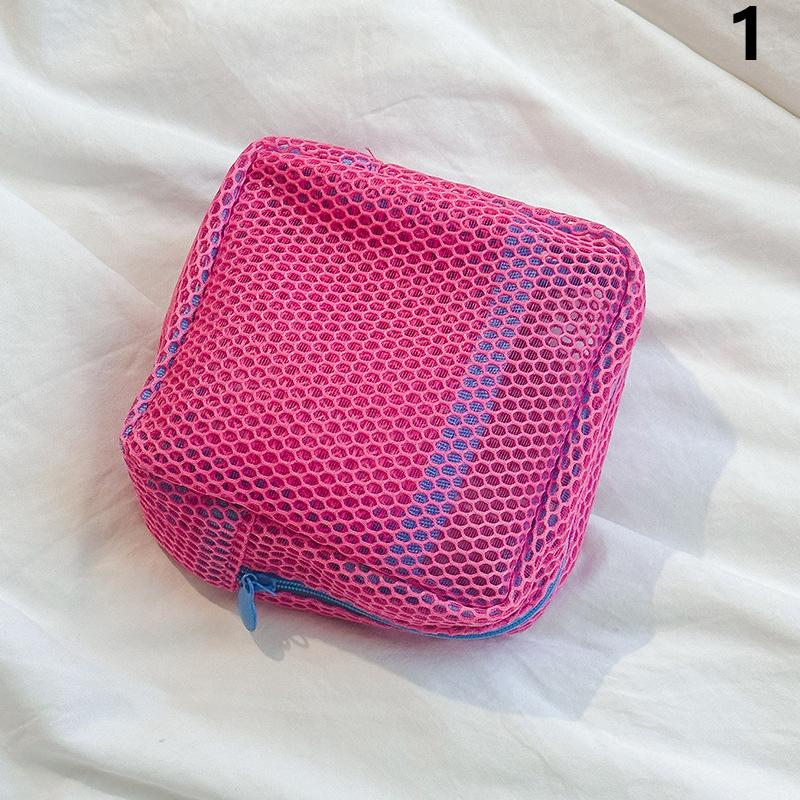 

Dopamine Color Ультралегкая сетчатая косметичка на молнии квадратной формы, многофункциональная женская косметичка для помады, ключей, монет 1 розы красного