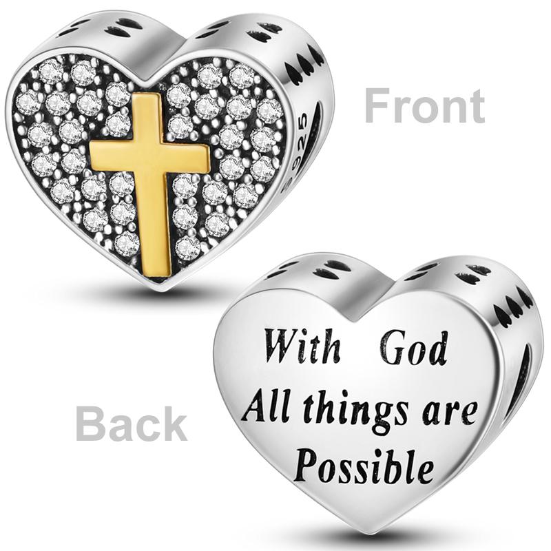 Copper Colorful Love Heart Shape Charm Beads Lover Girl Boy Dangle Fit Bangle Bracelet Necklace Jewelry Marking