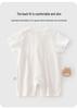 French Luxury Summer Infant Long Sleeve Cooling Jumpsuit