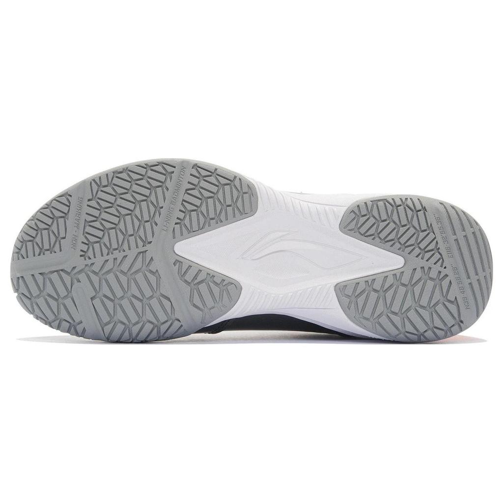 New LiNing Thunder Series Training Anti Slip And Wear Resistant Breathable Low Top Badminton Shoes Unisex Black AYTS024-3