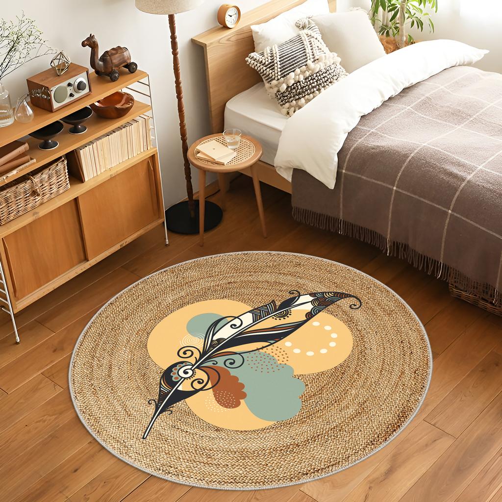 Decorative Area Rugs, Rugs For Living Room, Machine Washable Rug, Non Slip Rug