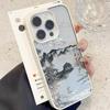 Chinese Style Ink Landscape Painting Phone Case For IPhone 16 14 15 Plus 12 13 Pro 11 17 Pro Max Case 17Air Soft Slim Cover Case