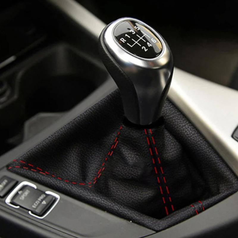 Multiple Styles Universal Pu Leather Car Gear Shift Collars Auto Manual Stick Shifter Knob Boot Cover Gaiter Accessories