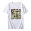 Camiseta Radiohead Moda Masculina Verão Feminino Camisetas Infantis Hip Hop Tops Arctic Monkeys Camisetas Femininas Tops Rock Boy Camisetas Hombre