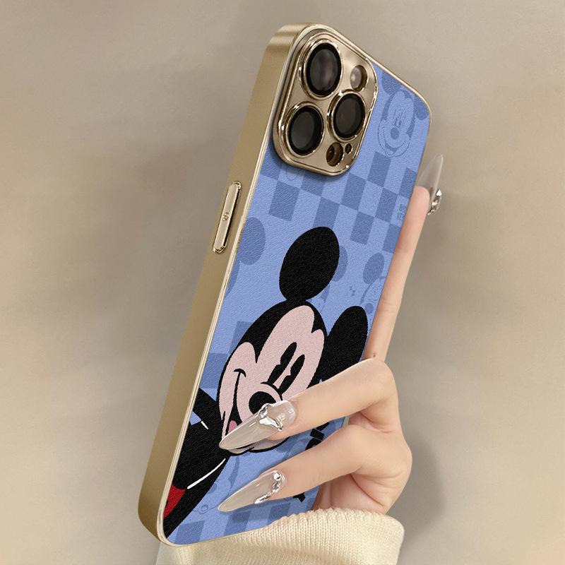 Mickey Mouse Avatar Applies To Apple 17promax Personality 16 New 15 Mobile Phone Case iPhone13 Mirror Creative
